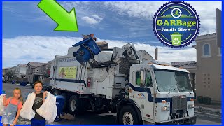 Epic Garbage Truck Day! Follow The Trucks With Me!