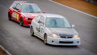 ホンダワンメイクチャンピオンカップレース Rd.Finalセントラルサーキット決勝 シビック EK4