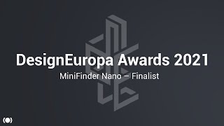 MiniFinder Nano: Stolt Finalist i DesignEuropa Awards 2021