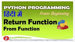 Function returning Function in Python in Hindi | How can a Python Function returns a Function