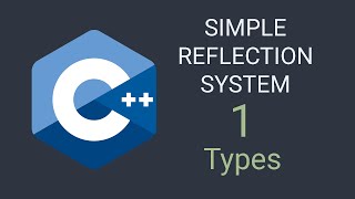 Types | C++ Simple Customizable Reflection System Tutorial | Part 1