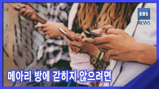 2021. 04. 08 [뉴스G] 메아리 방에 갇히지 않으려면