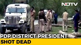 Leader Of Ruling PDP Shot Dead In Jammu And Kashmir's Pulwama