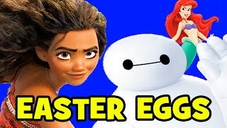 Moana EASTER EGGS & Things You Missed