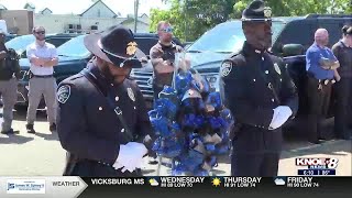 Monroe Police Department honors fallen officers with Wreath Laying Ceremony
