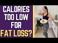 CALORIE DEFICIT DIET | 5 SIGNS You Aren't Eating Enough For FAT LOSS