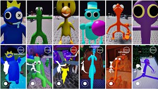 Rainbow Friends Concept Vs Rainbow Friends Chapter 2 All Jumpscares