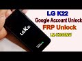 LG K22 FRP Bypass / LG (LM-K200EMW) FRP/Google Account Bypass #2021 NEW Trick Without PC Android 10