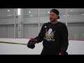 how to chip pucks out in your d zone to be a good hockey player