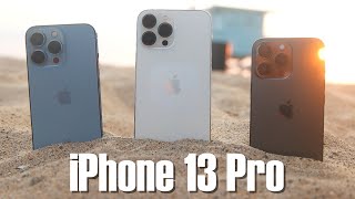 iPhone 13 Pro - Sierra Blue vs Graphite vs Silver (Unboxing and Review)