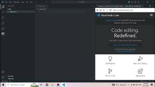 Show Chrome Browser Side By Side In Visual Studio Code | Auto Refresh Browser In Visual Studio Code