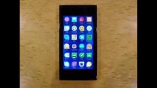 The first smartphone running Sailfish OS 0001 from Jolla