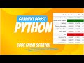 Drug effects detection with  Gradient Boost classifier Python Code from Scratch  #python