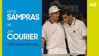 Pete Sampras v Jim Courier - Australian Open 1995 Quarter Final | AO Classics