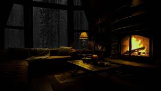 Deep Sleep Awaits | Relax with Soothing Rain Sounds for a Full Night’s Rest | Cozy Cabin