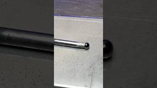 HOW TO PREPARE A TUNGSTEN for aluminum Tig welding #shorts #tigwelding