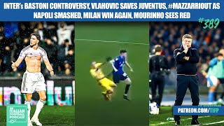 Bastoni Controversy, Vlahovic Saves Juve, #MazzarriOut NOW, Milan Win, Mourinho Red & More (Ep. 389)