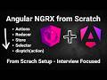 Angular NGRX Tutorial for Beginners 🚀 | Actions, Reducers, Store, Selectors Explained