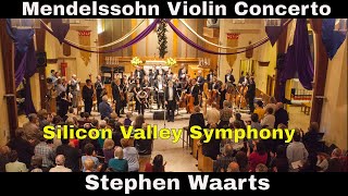 Mendelssohn: Violin Concerto with Stephen Waarts (Mvt. 1)