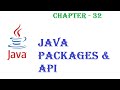 Java Packages - Java tutorial -  w3Schools - Chapter - 32  English