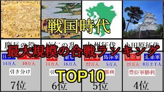 【合戦規模ランキングTOP10】戦国時代に国内外で起きた最大規模の合戦