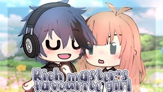 ˑ༄ؘ ۪۪۫۫ ▹Rich master's favorite girl🤭💵 | GLMM | Gacha Life Mini Movie | SUBTITLE