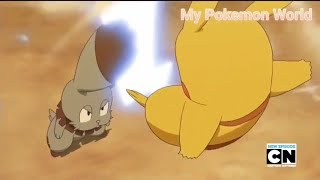 [Pokemon Battle] Bunnelby vs Pikachu Pokemon XY