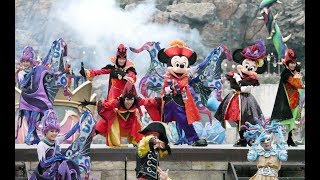 [4K] TDS ザ・ヴィランズ・ワールド 2018年10月16日(1回目)ミキ広立ち見正面