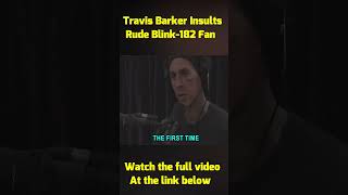 Travis Barker INSULTS Rude Blink-182 Fan | Shocking Moment Caught on Camera