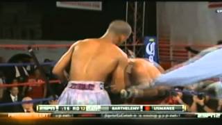 ESPN Friday Night Fights - January 4th 2013 - Arash Usmanee Vs Rances Barthelemy (Awful decision)