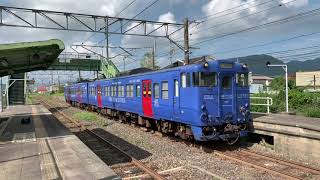 JR九州　佐世保線ローカルな高橋駅を発着・通過する列車たちNo.2（試運転・臨時・特急・普通など）