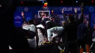 WHOLE Nuggets BENCH HYPED after Murray 3 POINTER!!! | Clippers vs Nuggets Game 7 NBA Bubble Playoffs