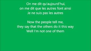 Celine Dion - Pour que tu m'aimes encore (with English lyrics in tune with song)