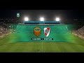 Fútbol en vivo. Crucero - River. Fecha 26. Torneo de Primera División 2015. FPT