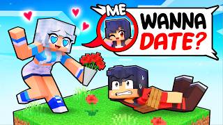 DATING as a CRAZY FAN GIRL in Minecraft!