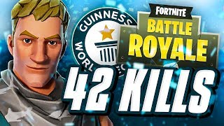 fortnite world record 42 kill trio squad 5 months ago - fortnite free kills