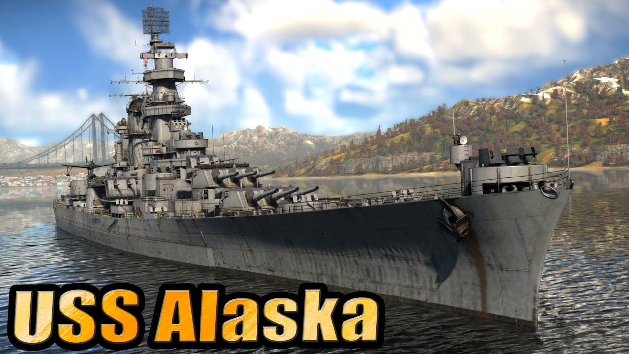 USS Alaska - Update Drone Age Dev Server - War Thunder - YouTube