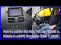 How to set the Sat Nav, Pair and Delete a Mobile in a 2010 Mercedes Benz C Class