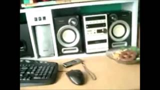 Bass Boosted Radio shaking desk