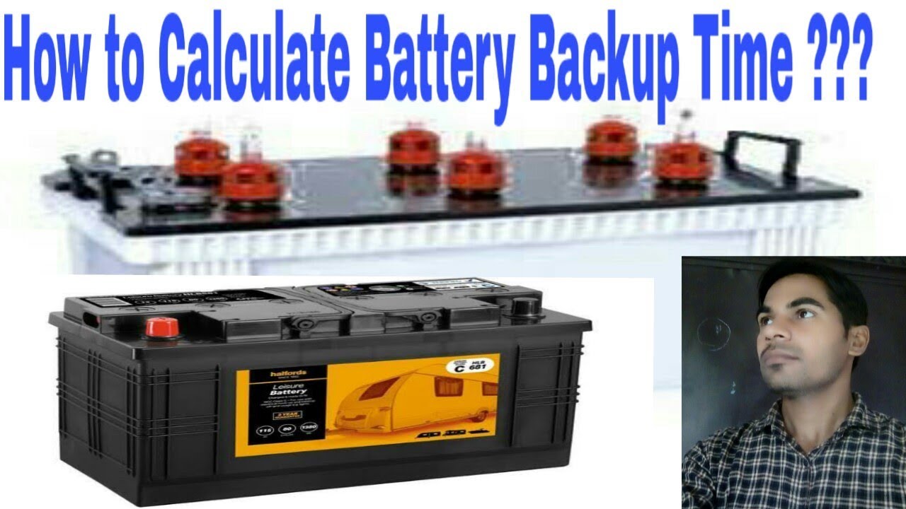 How To Calculate Battery Backup Time ? - YouTube