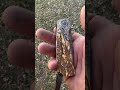 mammoth ivory engraved damascus blade