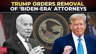 ‘We must clean house': US President Donald Trump orders DOJ to remove all ‘Biden-era’ US attorneys