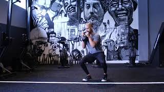 Kettlebell Staggered Squat | How To