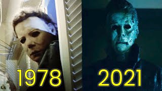 Evolution of Michael Myers in Halloween Movies (1978-2021)