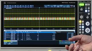 R\u0026S®RTO6: Decode capabilities for serial protocols