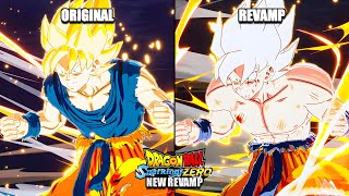 DRAGON BALL: Sparking! ZERO REVAMP - New Anime Graphics \u0026 Characters Upgrade! (Mod)