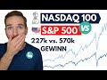 ETF auf Nasdaq 100 oder S&P 500 kaufen? aus 100k wurden 670k!