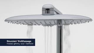 GROHE Rainshower SmartControl 360 DUO – luksusowy system natryskowy z innowacyjnym sposobem