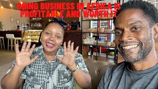 Business restaurant in Dar Es Salaam. Suzette shares their successful story in Tanzania.