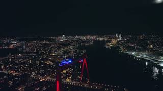 Gothenburg, Sweden by night. Dji Mavic 3 Cinematic short